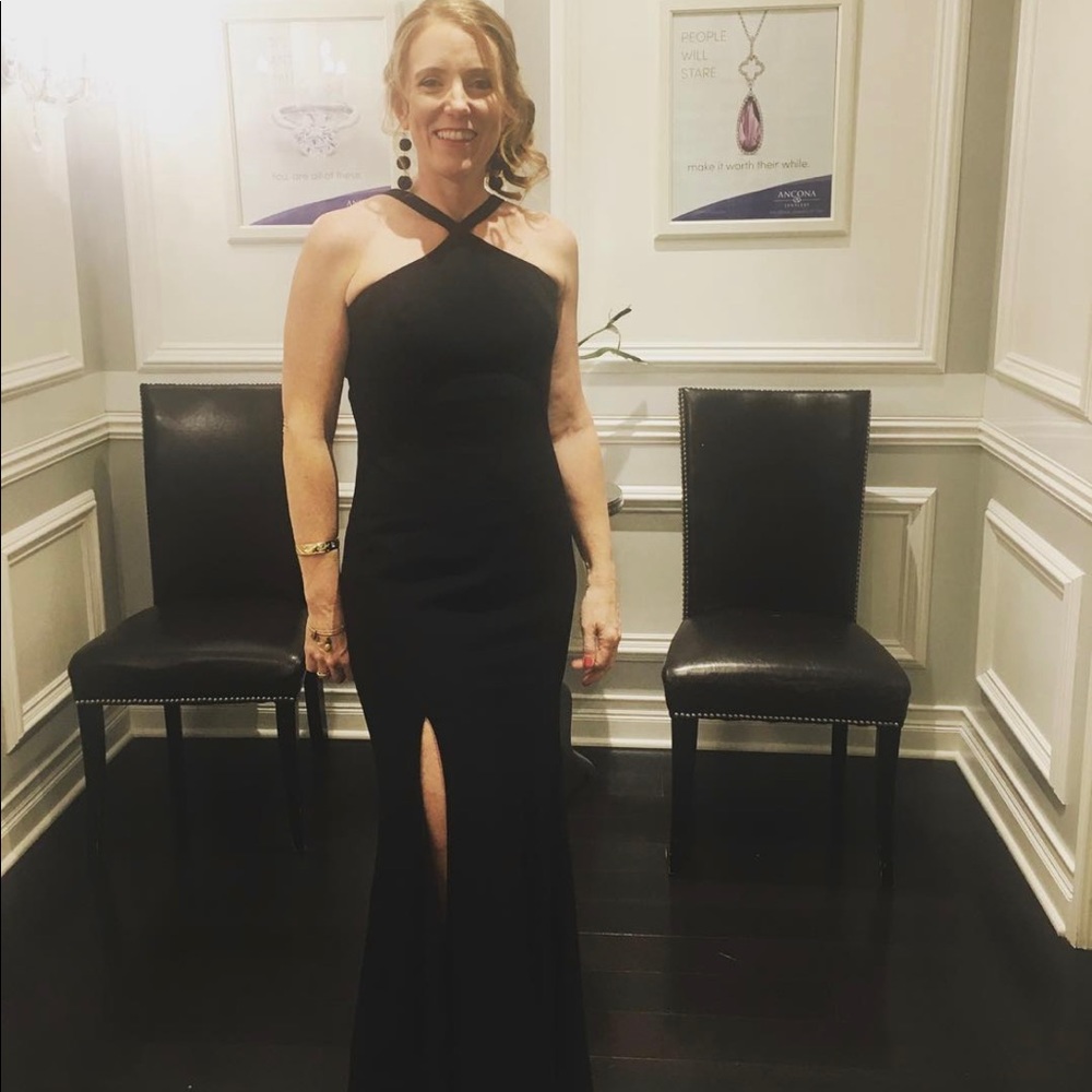 Dress the Population Formal Black dress